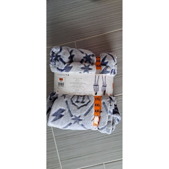 NEW Harry Potter Wizarding World 2Pc Blue XXL Lounge Set Fleece Women's Pajamas - Picture 6 of 7